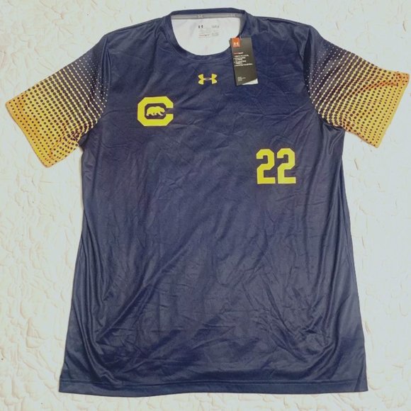 UNDER ARMOUR Cal Berkley Bears Training Shirt NWT - Picture 1 of 4